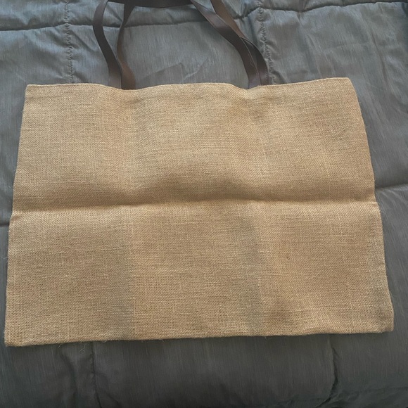 Burlap I Woke Up Like This Bag - Picture 3 of 3